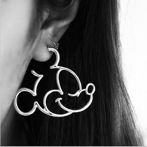 Mickey Mouse Hoop Earrings